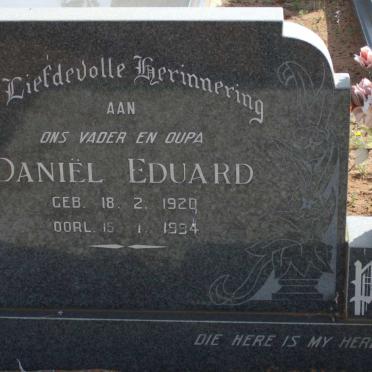 PAGE Daniël Eduard 1920-1994