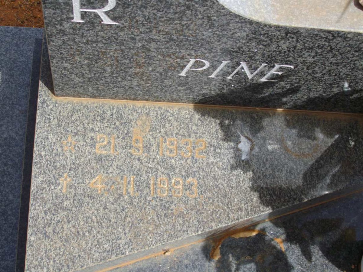 PIENAAR Pieter Abraham 1932-1993