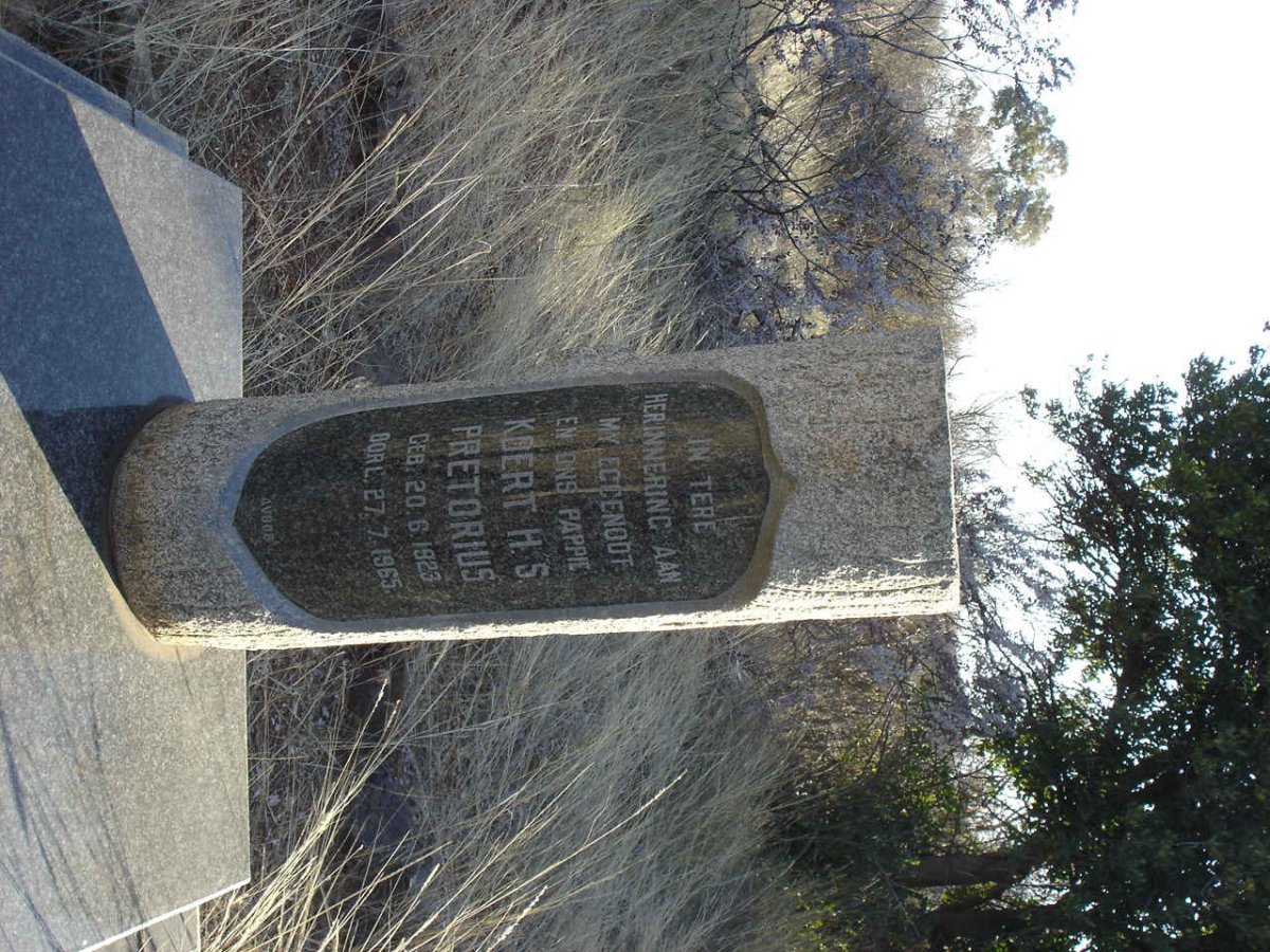 PRETORIUS Koert H.S. 1923-1965