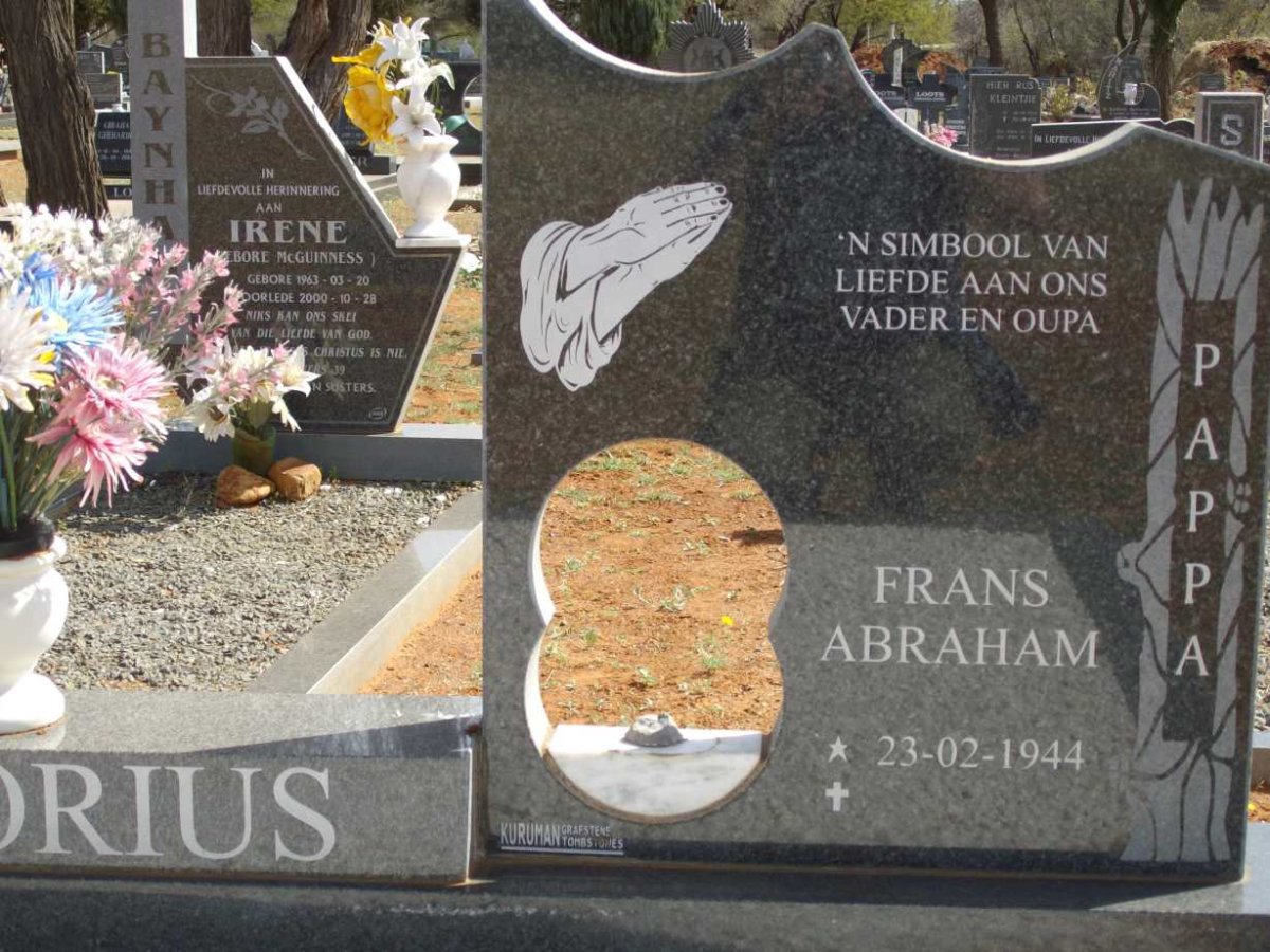 PRETORIUS Frans Abraham 1944-