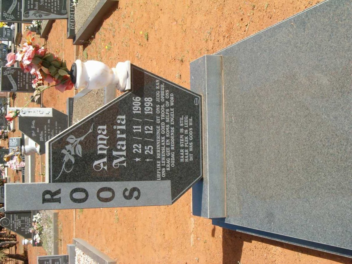 ROOS Anna Maria 1906-1998