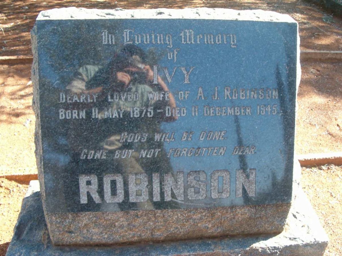 ROBINSON Ivy 1875-1945