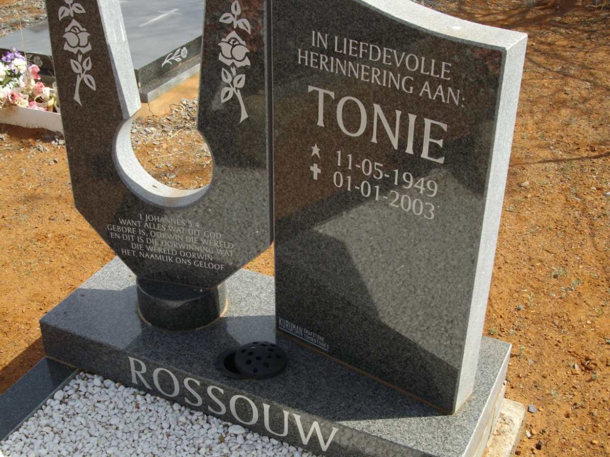 ROSSOUW Tonie 1949-2003