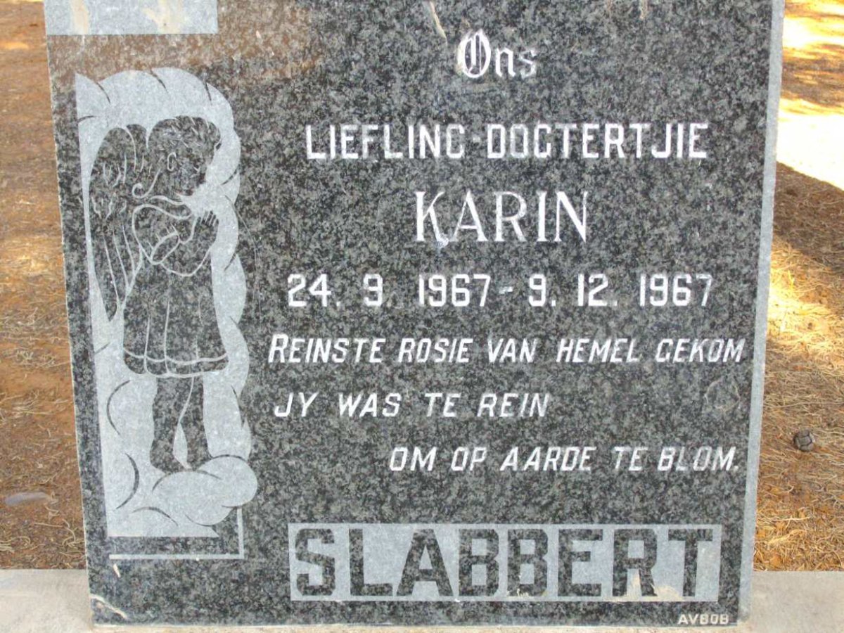 SLABBERT Karin 1967-1967