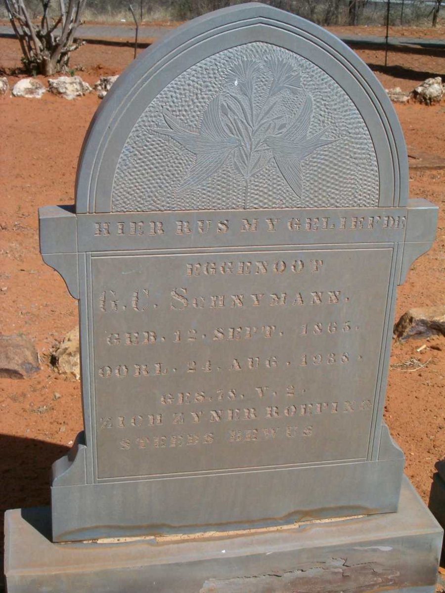 SCHNYMANN G.C. 1865-1938