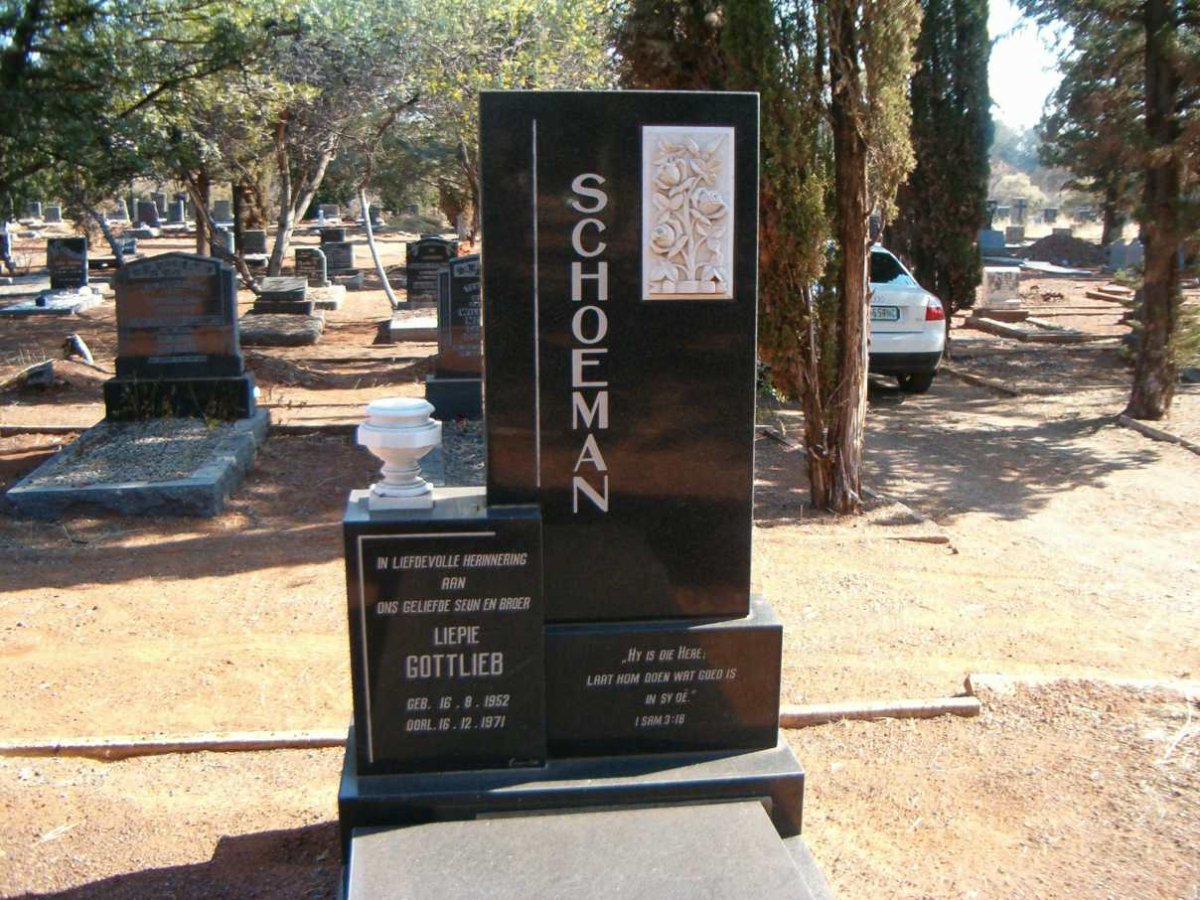 SCHOEMAN Gottlieb 1952-1971