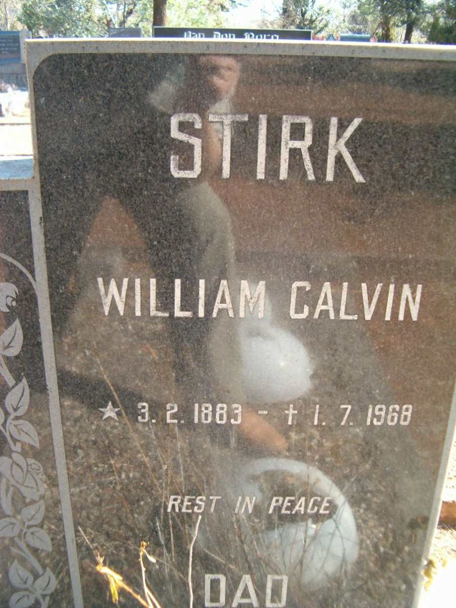 STIRK William Calvin 1883-1968