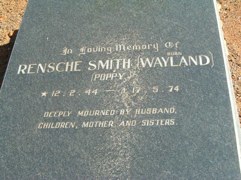 SMITH Rensche nee WAYLAND 1944-1974