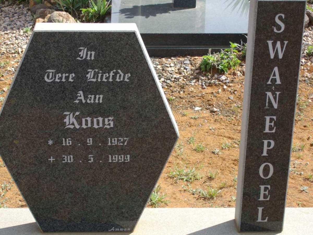 SWANEPOEL Koos 1927-1999