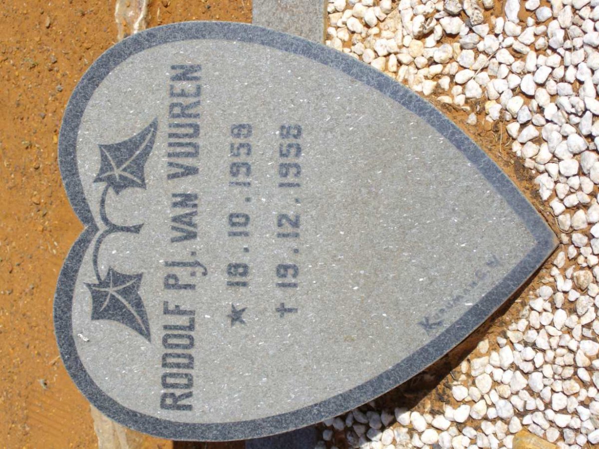 VUUREN Rodolf P.J., van 1958-1958