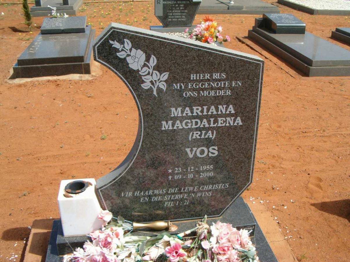 VOS Mariana Magdalena 1955-2000