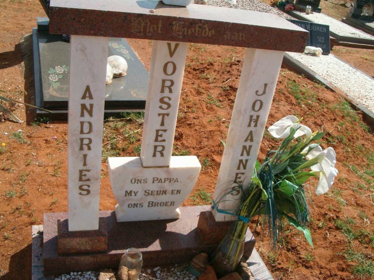 VORSTER Andries Johannes