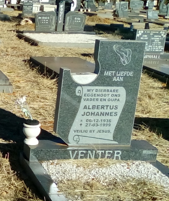 VENTER Albertus Johannes 1936-1999