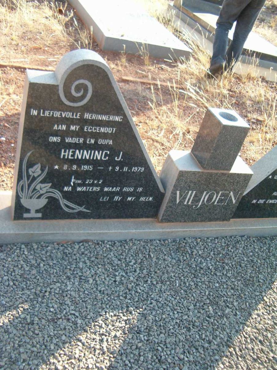 VILJOEN Henning J. 1915-1979