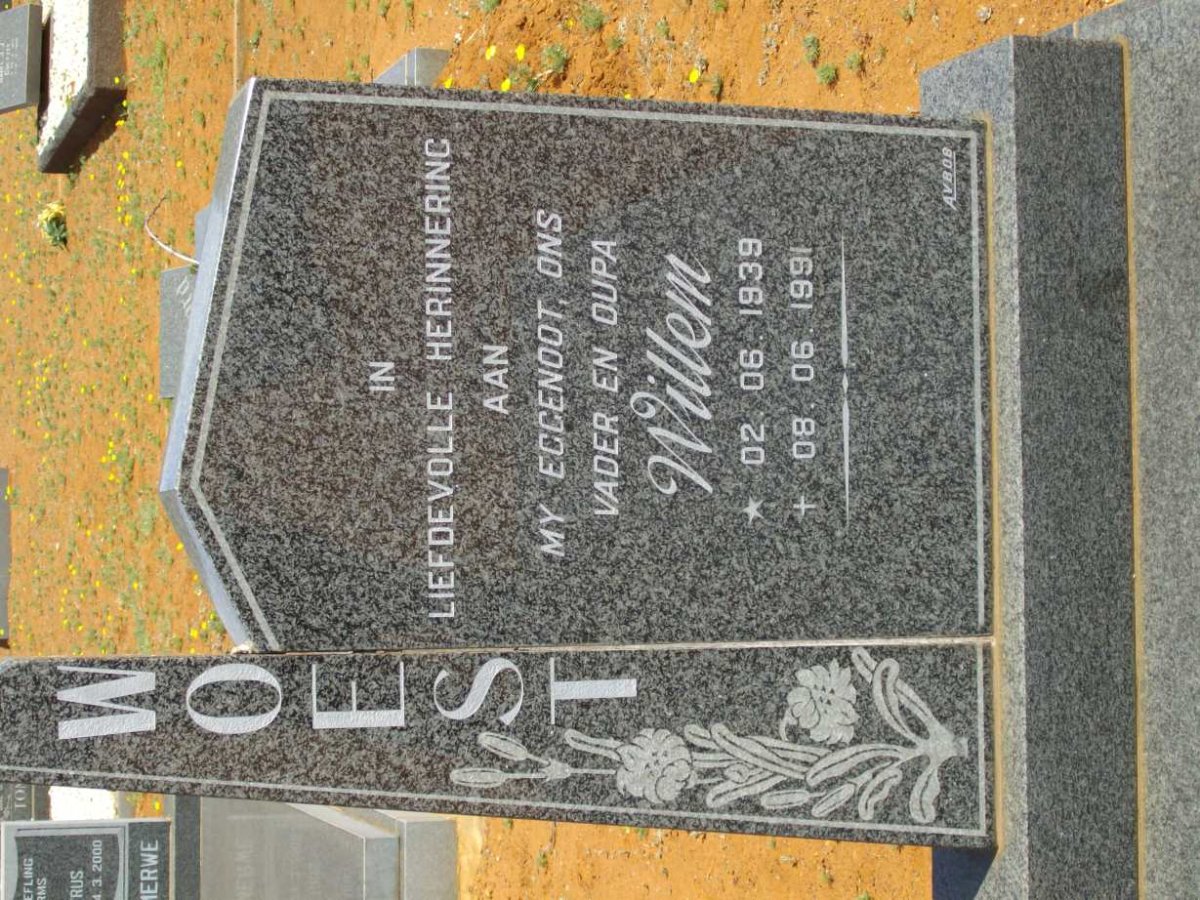 WOEST Willem 1939-1991