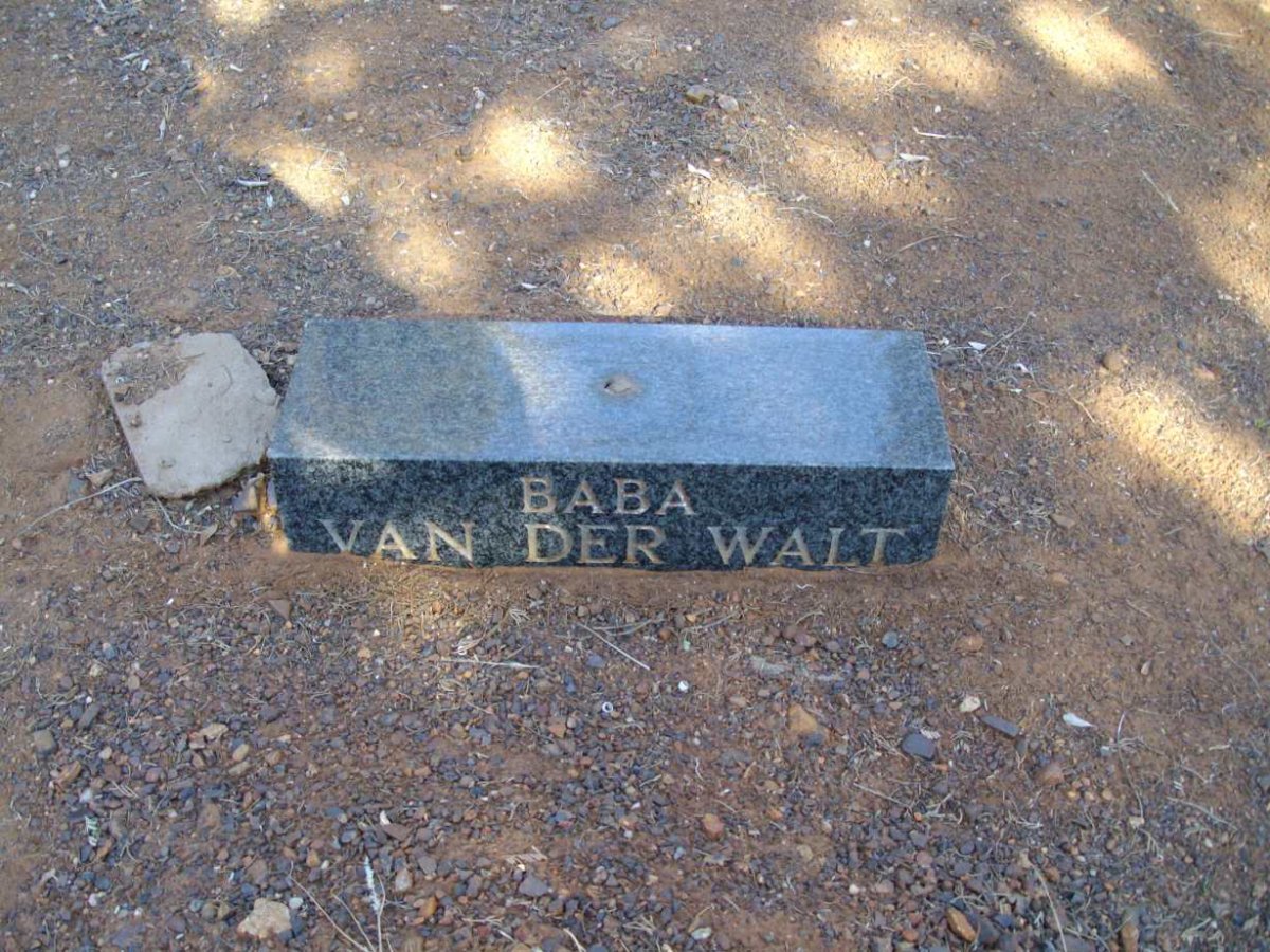WALT Baba, van der