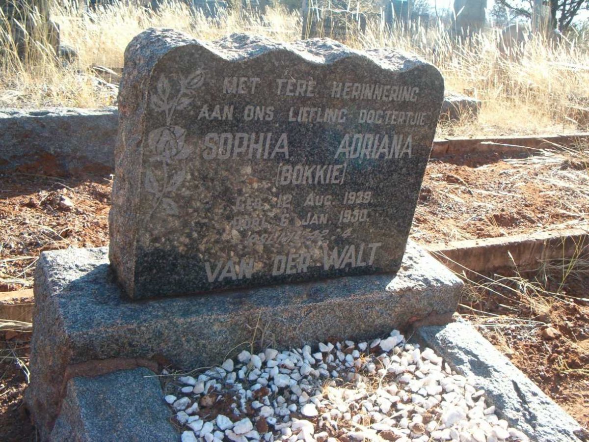 WALT Sophia Adriana, van der 1939-1950