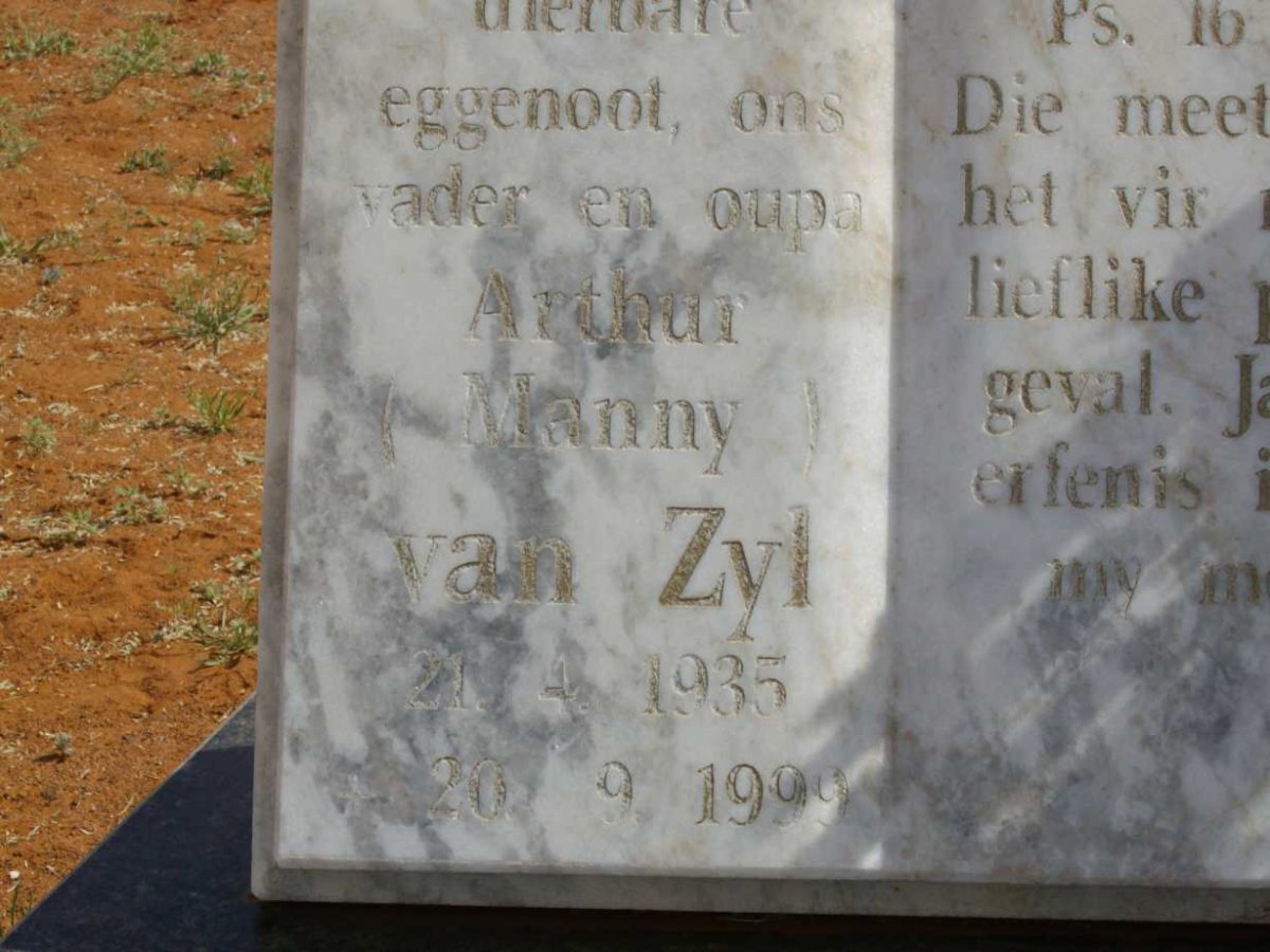 ZYL Arthur, van 1935-1999