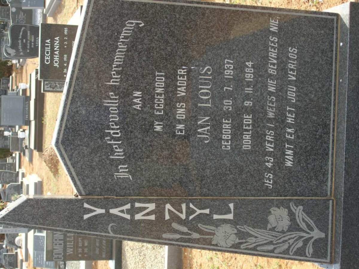 ZYL Jan Louis, van 1937-1984