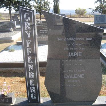 GRYFFENBERG J.H.J. 1922-1994 &amp; M.M.J. REICHERT 1928-