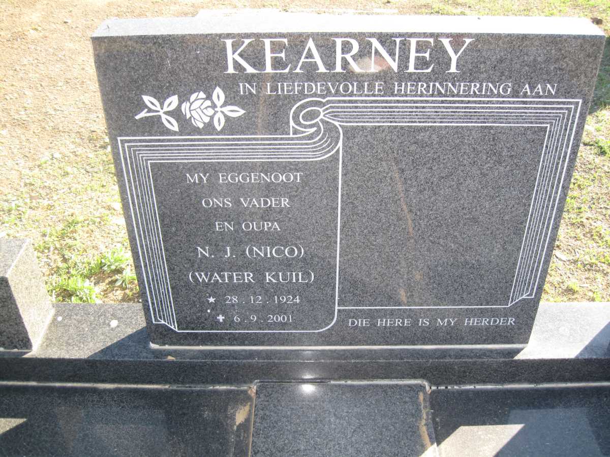 KEARNEY N.J. 1924-2001