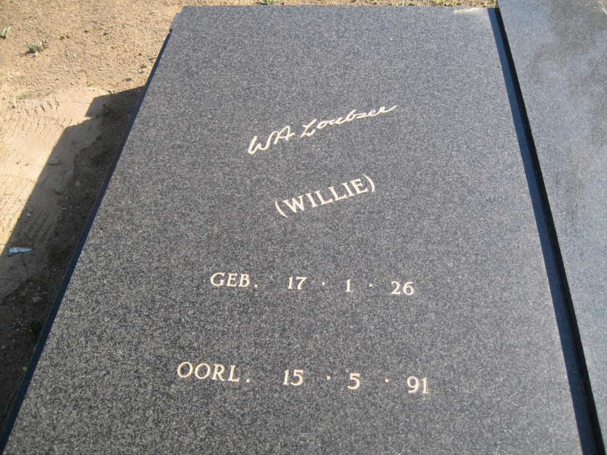 LOUBSER W.A. 1926-1991