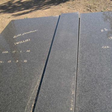 LOUBSER W.A. 1926-1991 &amp; A.E. 1928-