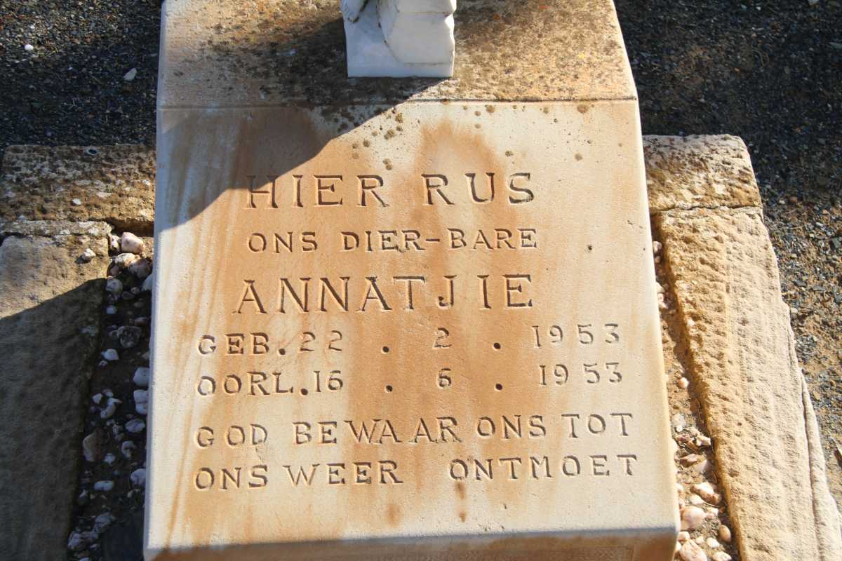 ? Annatjie 1953-1953