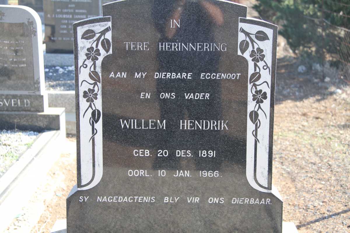 ? Willem Hendrik 1891-1966