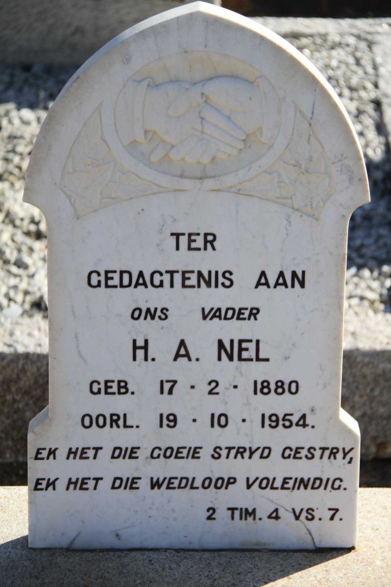 NEL H.A.1880-1954