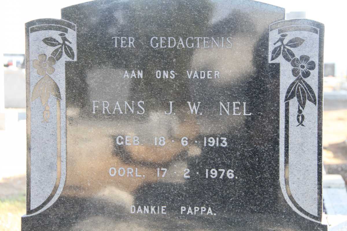 NEL Frans J.W. 1913-1976
