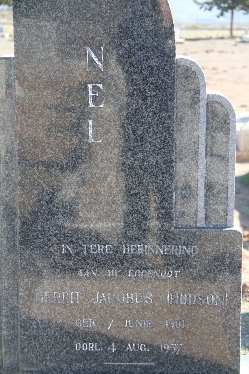 NEL Gerrit Jacobus 1901-1957