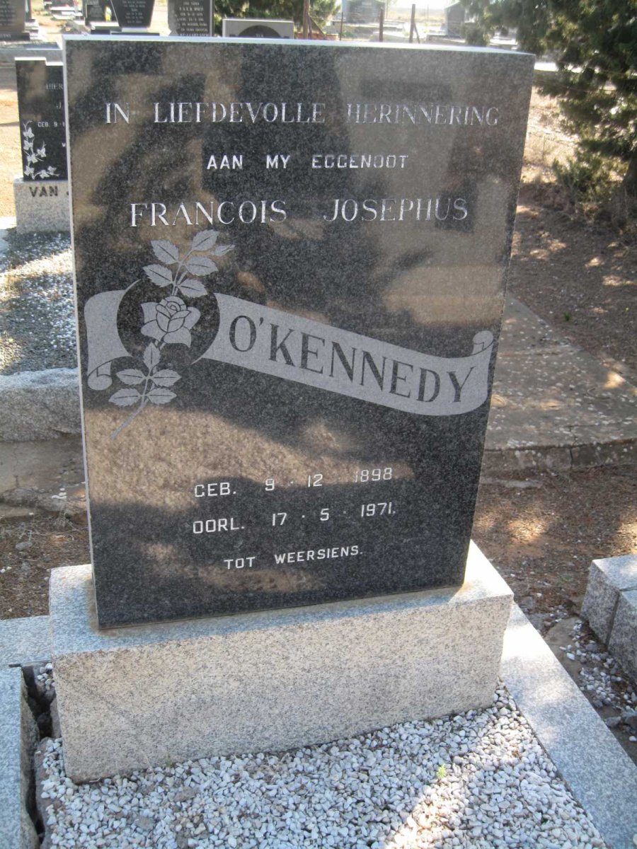 O'KENNEDY Francois Josephus 1898-1971