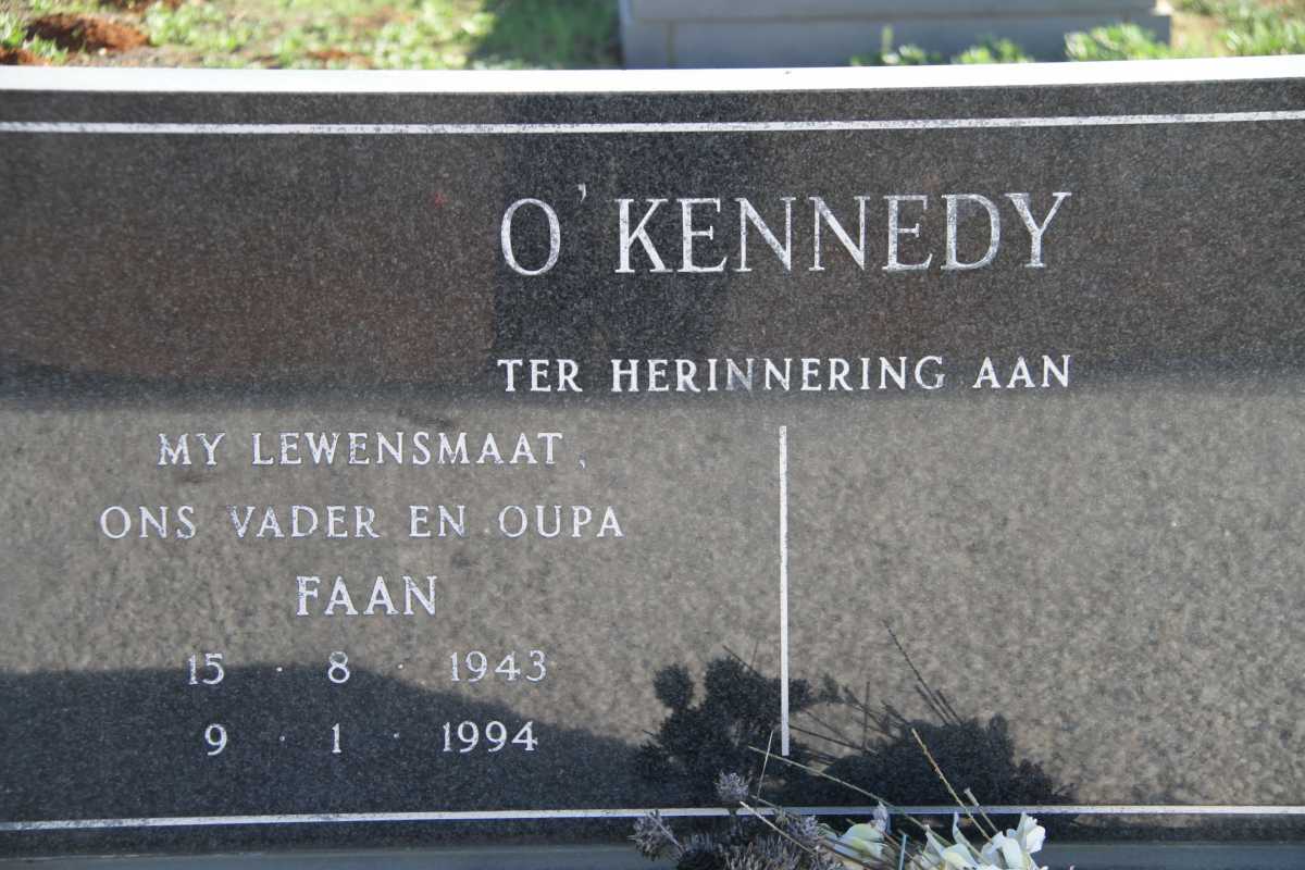 O'KENNEDY Faan 1943-1994