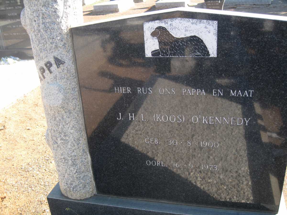 O'KENNEDY J.H.L. 1900-1973