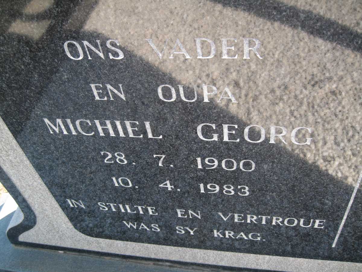 VISSER Michiel Georg 1900-1983
