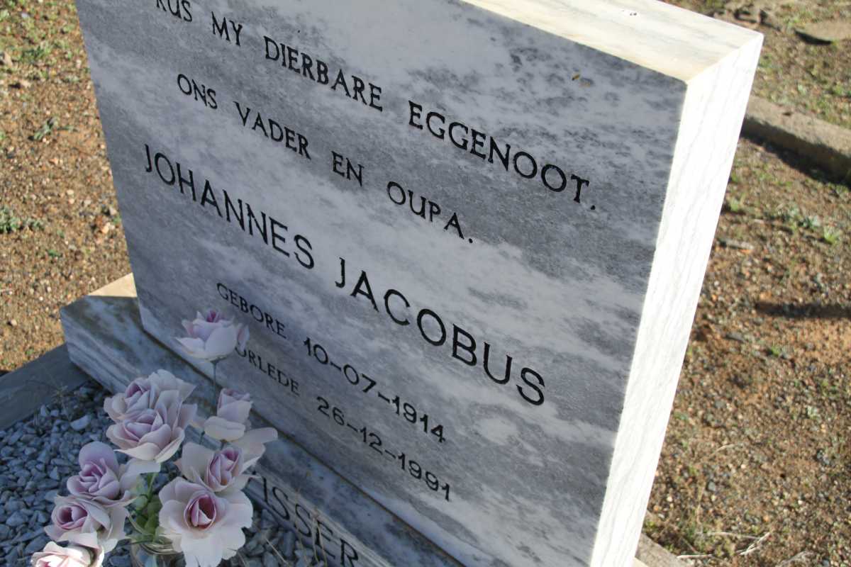 VISSER Johannes Jacobus 1914-1991