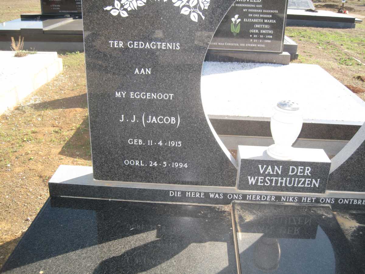 WESTHUIZEN J.J., van der 1915-1994 &amp; M.H. BASSON 1916-1997