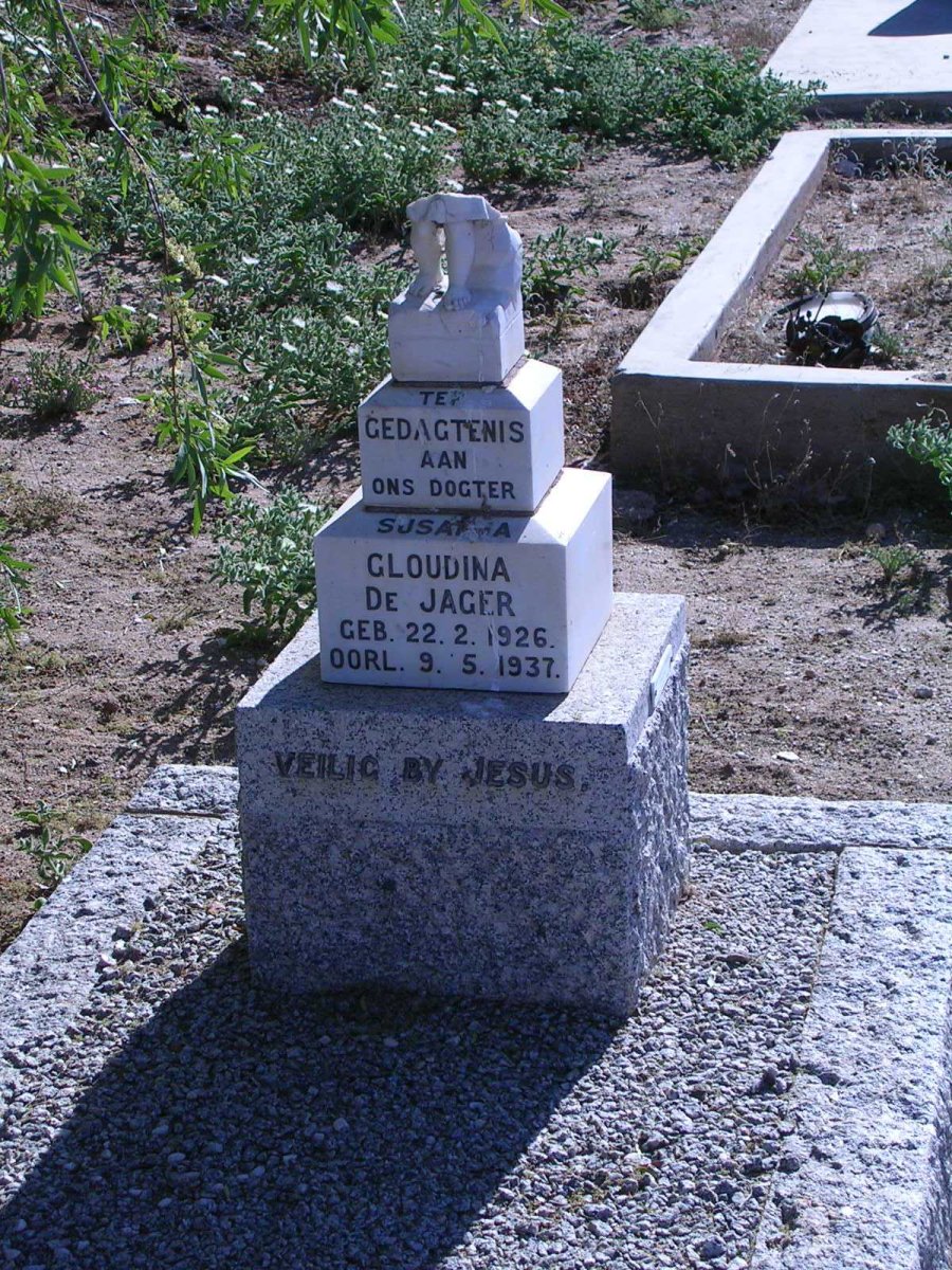 JAGER Gloudina, de 1926-1937