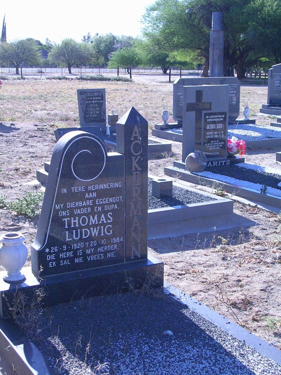 ACKERMANN Thomas Ludwig 1920-1984