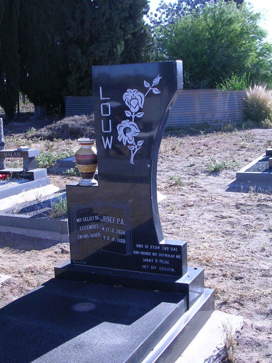 LOUW Josef P.A. 1924-1980