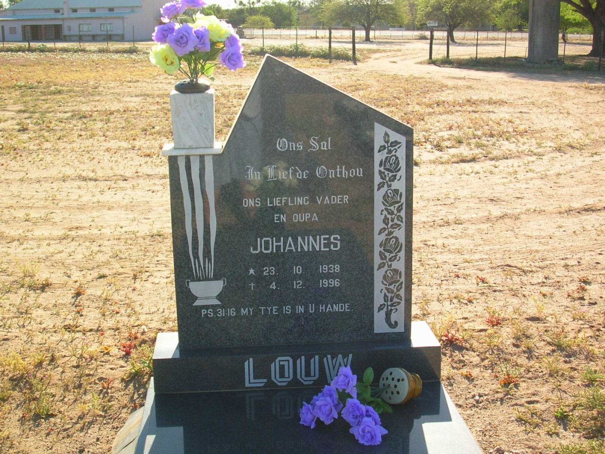 LOUW Johannes 1938-1996