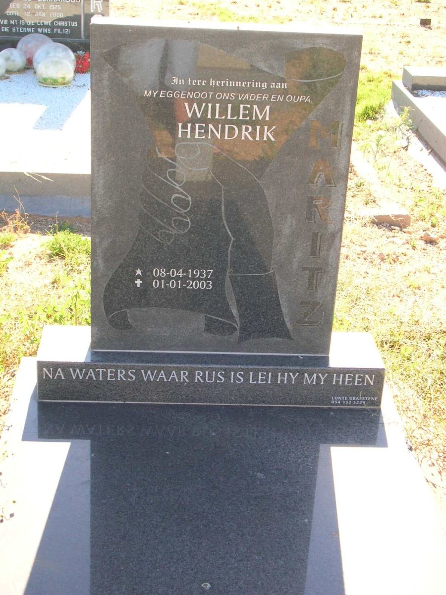 MARITZ Willem Hendrik 1937-2003