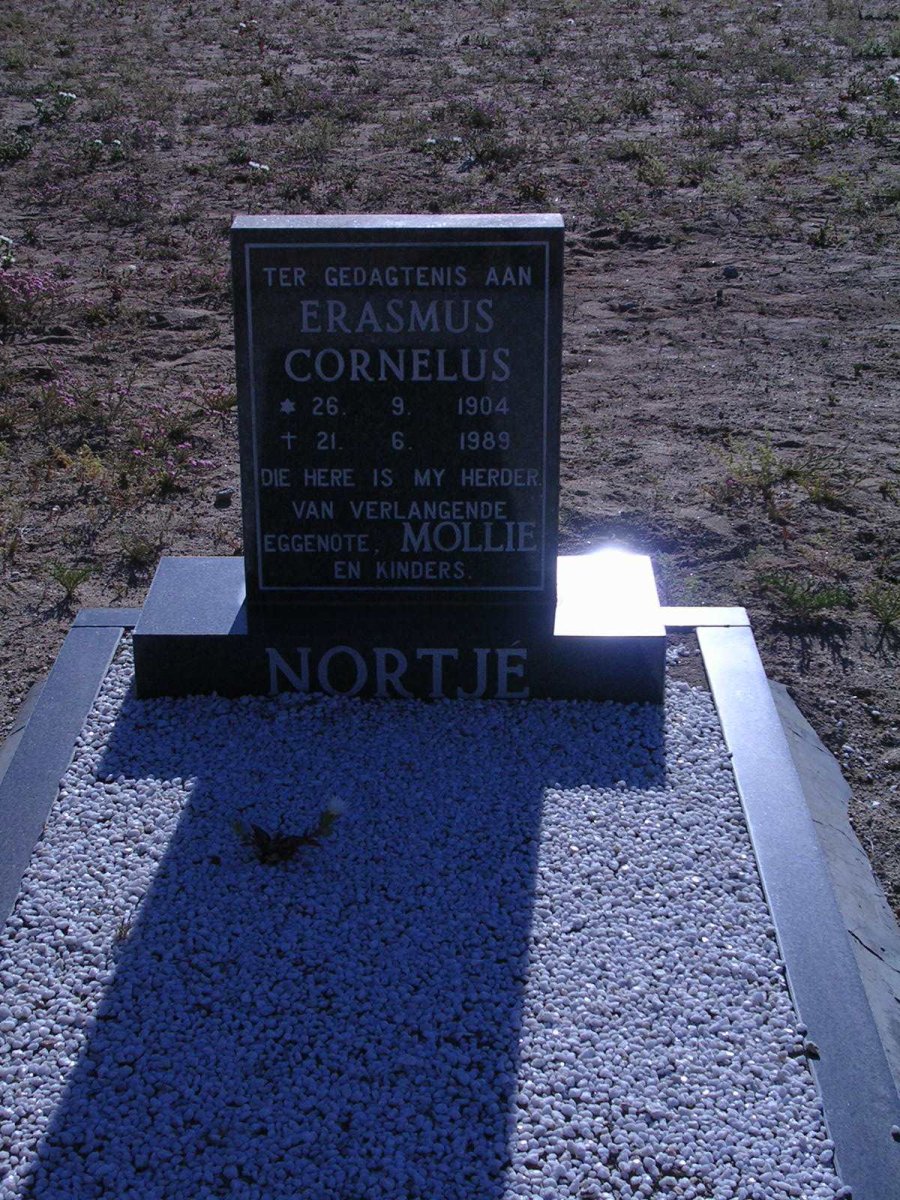 NORTJE Erasmus Cornelus 1904-1989