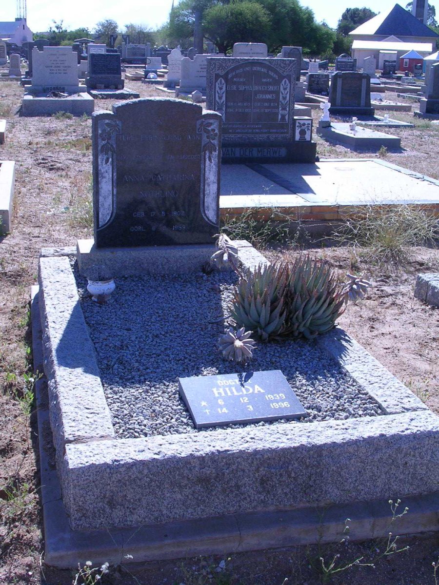 NÖTHLING A.C. 1902-1959 &amp; Hilda 1939-1996