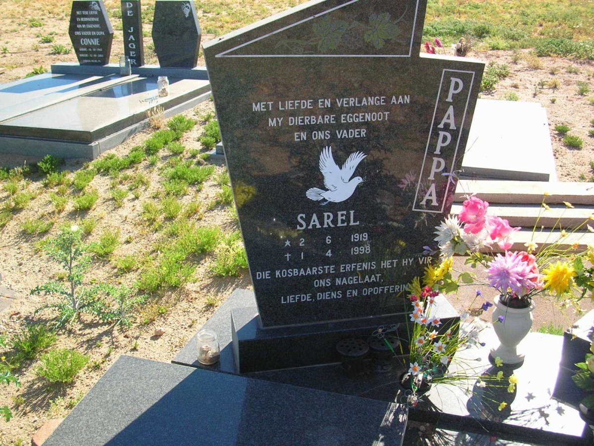 PREEZ Sarel, du 1913-1998