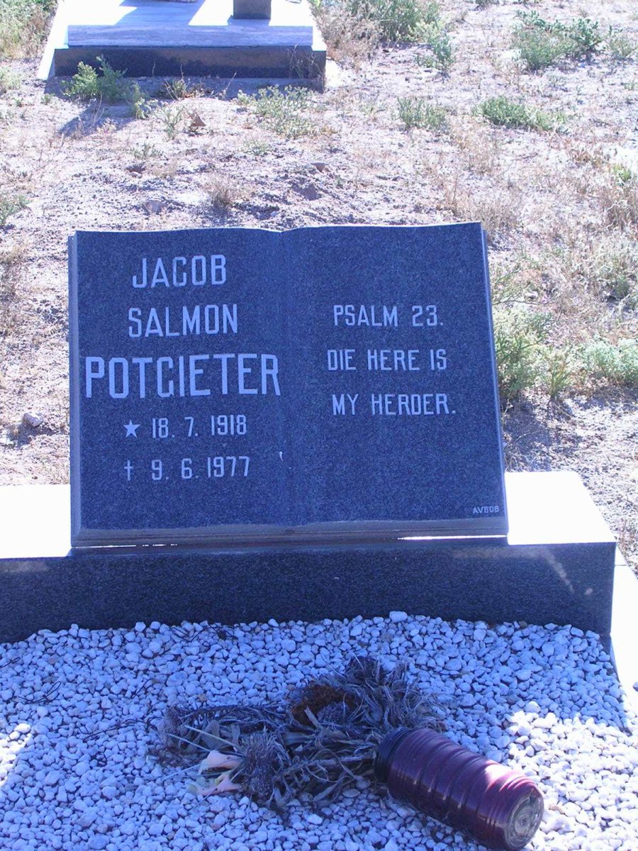 POTGIETER Jacob Salmon 1918-1977