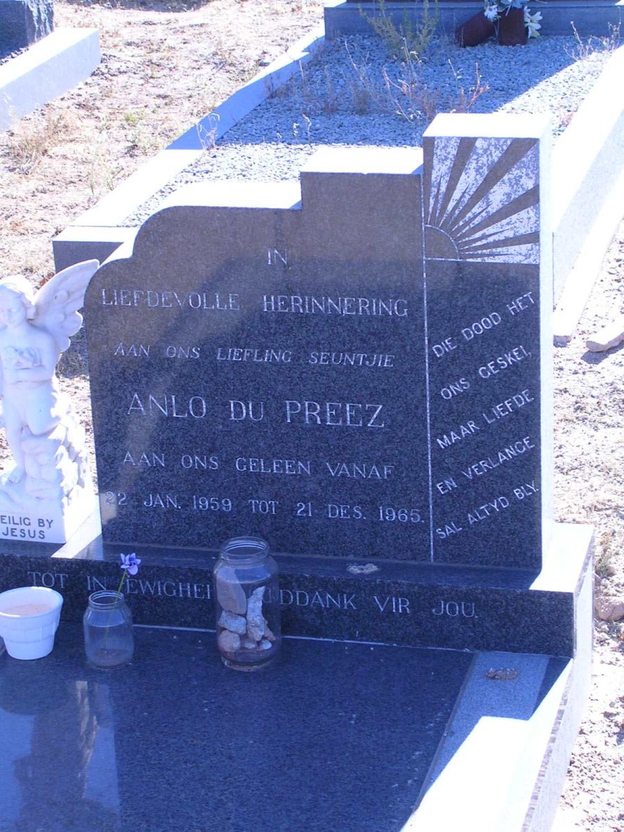 PREEZ Anlo, du 1959-1965