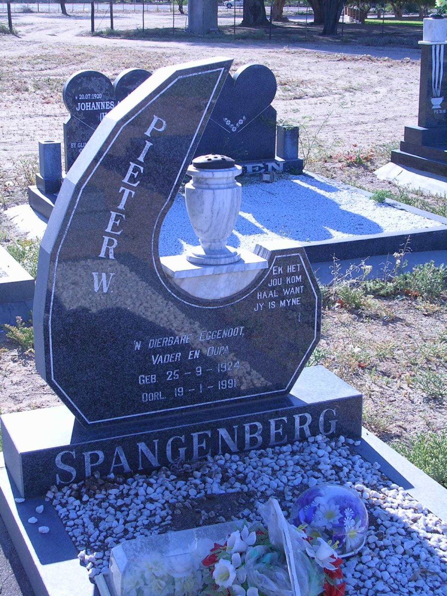 SPANGENBERG Pieter W. 1924-1991
