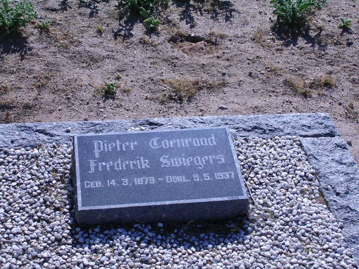 SWIEGERS Pieter Coenraad Frederik 1873-1937